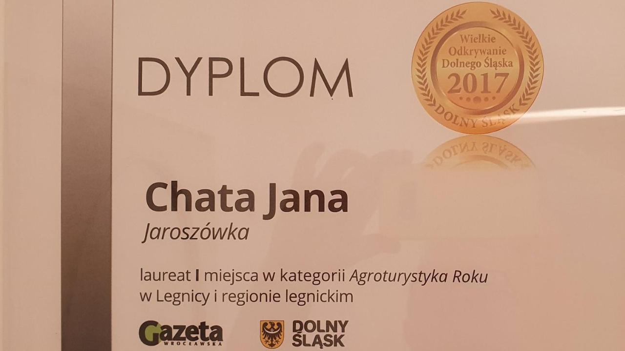 Chojnow Agroturystyka Chata Jana المظهر الخارجي الصورة